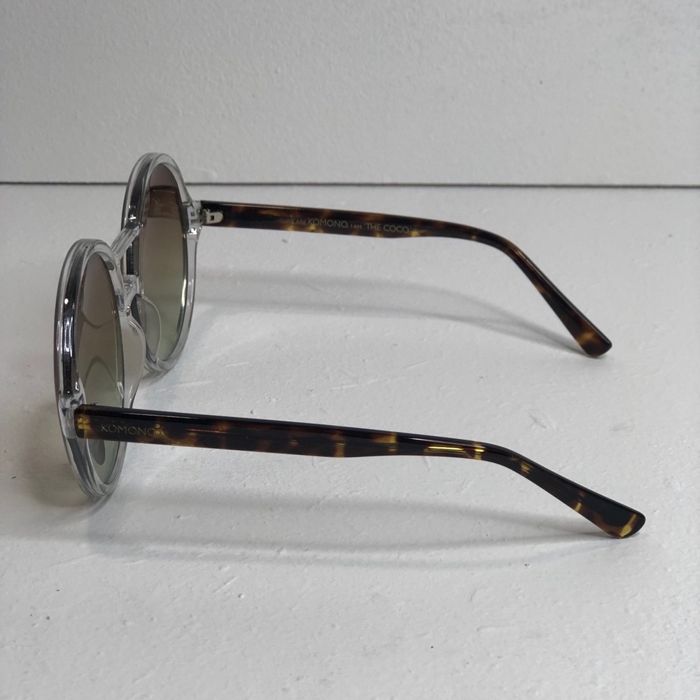 KOMONO Coco Clear/Tortoise Sunglasses (NEW… - Picture 7 of 10